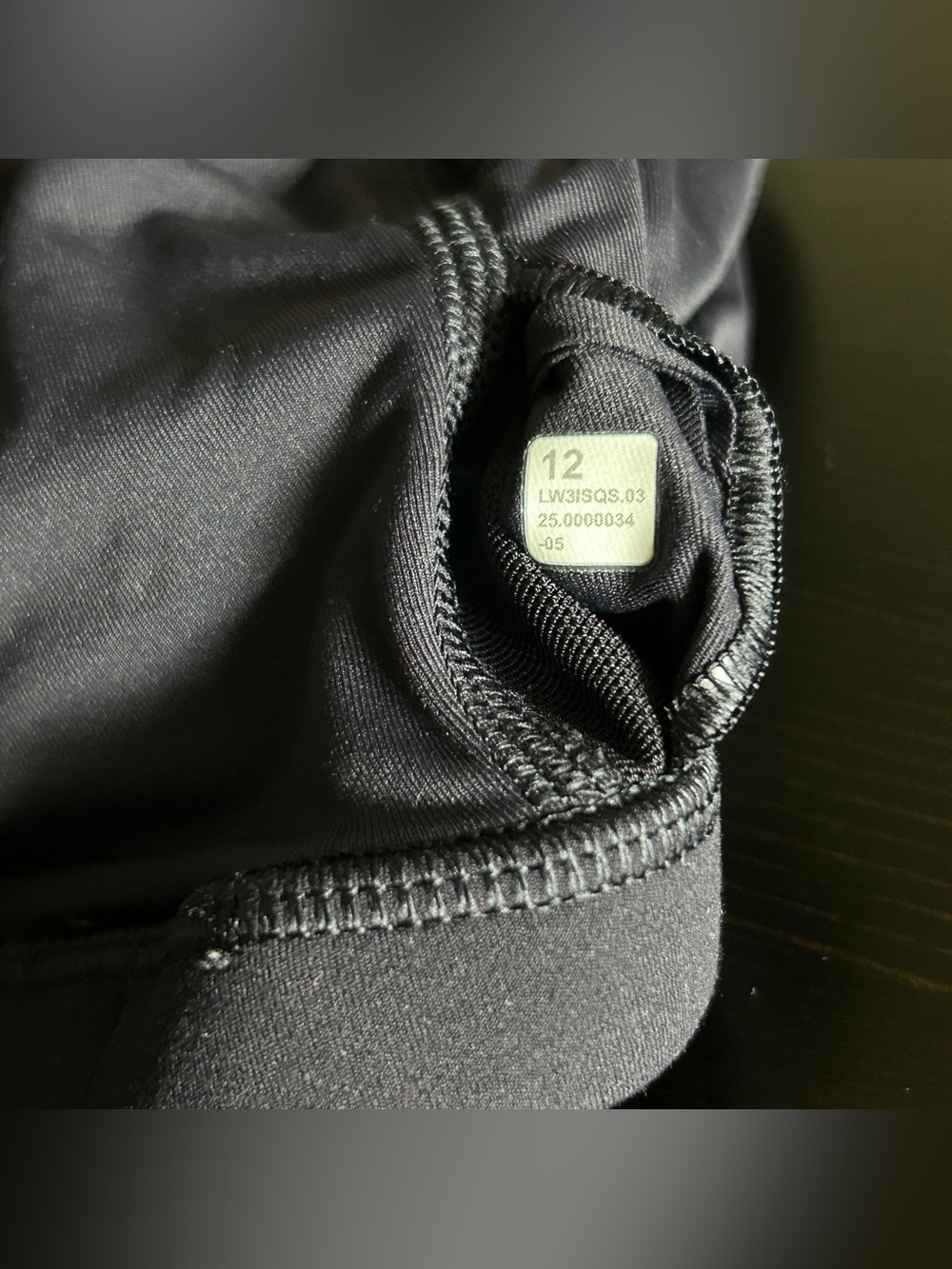 lululemon Align™ Scoop-Back Short-Sleeve Shirt B–D Cups -- Nightmouth (size 12) - Picture 5 of 7